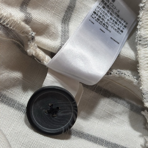 Topshop Black and White Button-Front Dress - Picture 14 of 14